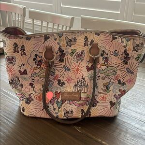 Dooney & Bourke Multicolor Disney Tote Bag